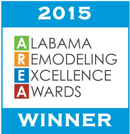 Alabama Remodeling Excellence Awards 2015 Winner