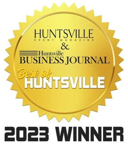 Best of Huntsville 2023 Winner, Huntsville Event Magazine and Huntsville Business Journal